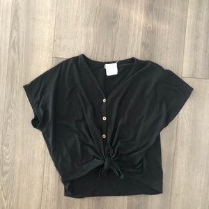 Fantastic Fawn Button Up Top